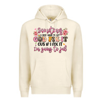 Tofu sometimes i just have to let god fix it Premium Hoodie - JahusDesignShop