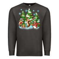 Smoke christmas rabbits Premium Sweatshirt - Zillion Design Studio
