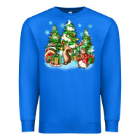 True Royal christmas rabbits Premium Sweatshirt - Zillion Design Studio