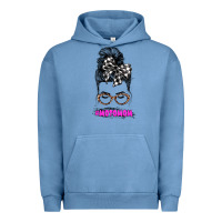 Pigment Pebble Blue motomom Urban Hoodie - JahusDesignShop