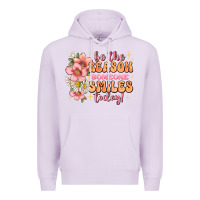 Lilac be the reason someone smiles today Premium Hoodie - JahusDesignShop
