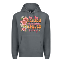 Rock be the reason someone smiles today Premium Hoodie - JahusDesignShop