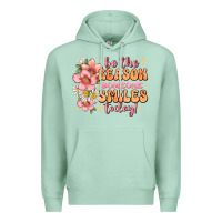 Seafoam be the reason someone smiles today Premium Hoodie - JahusDesignShop