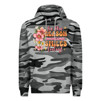 Slate Camo be the reason someone smiles today Premium Hoodie - JahusDesignShop