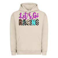 Pigment French Oak let's go racing Urban Hoodie - JahusDesignShop