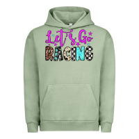Pigment Oil Green let's go racing Urban Hoodie - JahusDesignShop