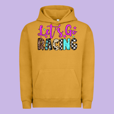 Let's Go Racing Urban Hoodie Designed By Jahusdesignshop
