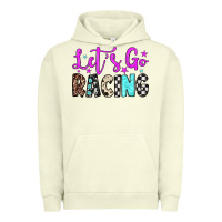 Pigment Pistachio let's go racing Urban Hoodie - JahusDesignShop