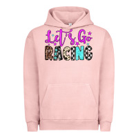 Pigment Salmon let's go racing Urban Hoodie - JahusDesignShop