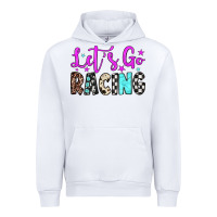 White let's go racing Urban Hoodie - JahusDesignShop