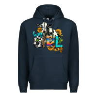 Navy hay girl hay Premium Hoodie - AdoDesignShop
