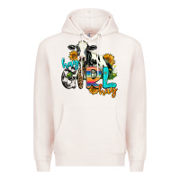 Pale Pink hay girl hay Premium Hoodie - AdoDesignShop