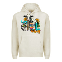 Oatmeal Heather hay girl hay Premium Hoodie - AdoDesignShop