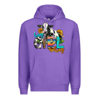 Purple hay girl hay Premium Hoodie - AdoDesignShop