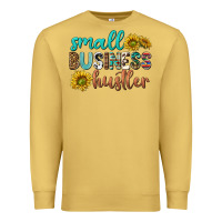 Antique Gold small business hustler Premium Sweatshirt - texasbilliewilder