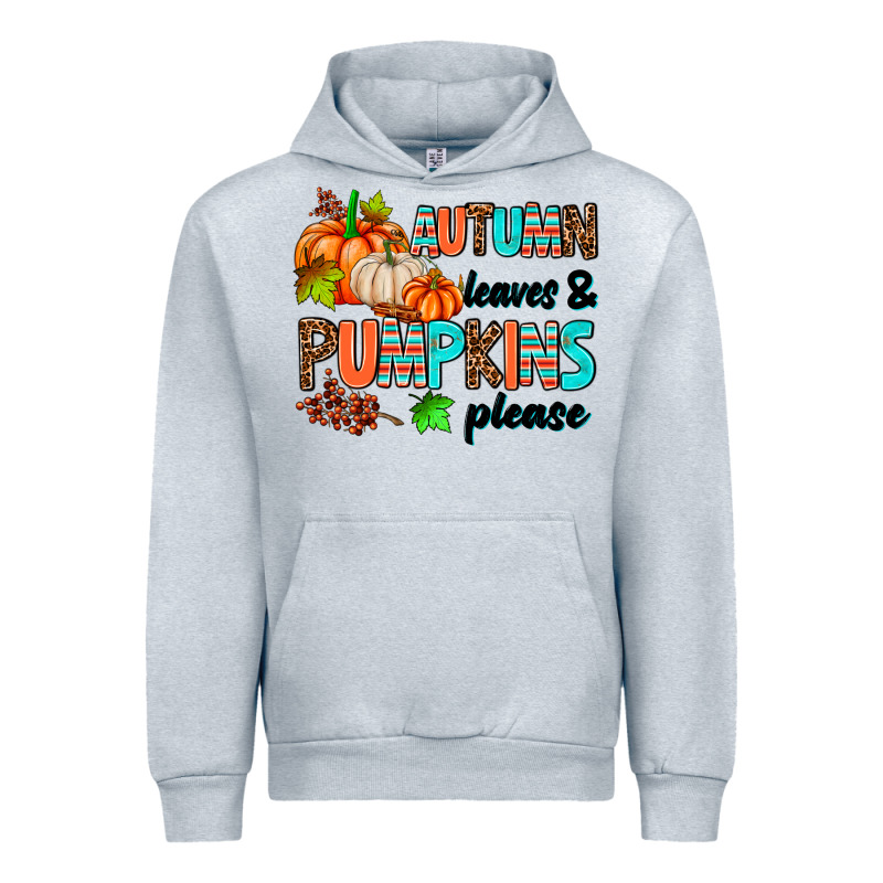 Autumn Leaves Pumpkin Please Urban Hoodie by AdoDesignShop | Teevron