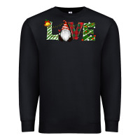Black Christmas Love Gnome Premium Sweatshirt - RanaPortraitStore