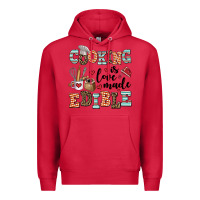 Cardinal cooking is love made edible Premium Hoodie - AdoDesignShop