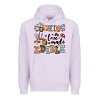 Lilac cooking is love made edible Premium Hoodie - AdoDesignShop