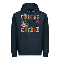 Navy cooking is love made edible Premium Hoodie - AdoDesignShop