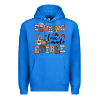 True Royal cooking is love made edible Premium Hoodie - AdoDesignShop