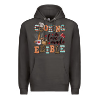 Smoke cooking is love made edible Premium Hoodie - AdoDesignShop