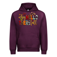 Mauve Wine why hello there fall Urban Hoodie - AdoDesignShop