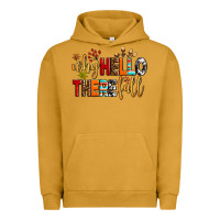 Pigment Peanut Butter why hello there fall Urban Hoodie - AdoDesignShop