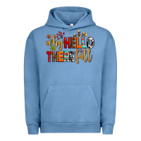 Pigment Pebble Blue why hello there fall Urban Hoodie - AdoDesignShop