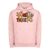 Pigment Salmon why hello there fall Urban Hoodie - AdoDesignShop