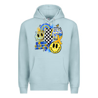 Blue Mist retro down syndrome awareness Premium Hoodie - JahusDesignShop