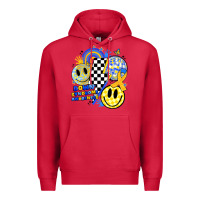 Cardinal retro down syndrome awareness Premium Hoodie - JahusDesignShop