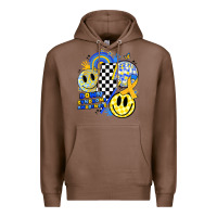 Chestnut retro down syndrome awareness Premium Hoodie - JahusDesignShop