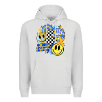Dove Grey retro down syndrome awareness Premium Hoodie - JahusDesignShop