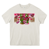 Cream Stuck On You Heavy Core Tee - CowhideDigitalArt