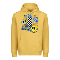 Antique Gold retro down syndrome awareness Premium Hoodie - JahusDesignShop