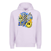 Lilac retro down syndrome awareness Premium Hoodie - JahusDesignShop