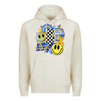 Oatmeal Heather retro down syndrome awareness Premium Hoodie - JahusDesignShop