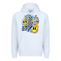 White retro down syndrome awareness Premium Hoodie - JahusDesignShop