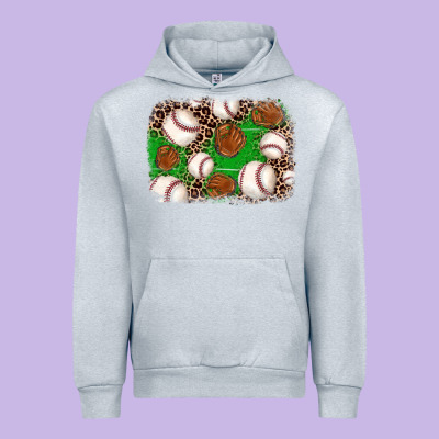 Baseball Glove Background Urban Hoodie Designed By Jahusdesignshop