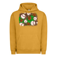 Pigment Peanut Butter baseball glove background Urban Hoodie - JahusDesignShop