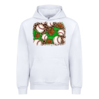 White baseball glove background Urban Hoodie - JahusDesignShop