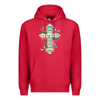 Cardinal god says you are cross Premium Hoodie - JahusDesignShop