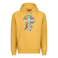 Mustard god says you are cross Premium Hoodie - JahusDesignShop
