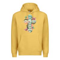 Antique Gold god says you are cross Premium Hoodie - JahusDesignShop