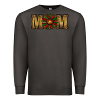 Smoke Christmas Sunflower Mom Premium Sweatshirt - RanaPortraitStore
