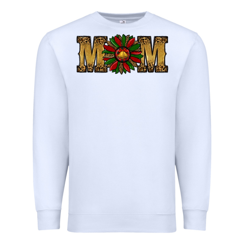 Christmas Sunflower Mom Premium Sweatshirt by RanaPortraitStore | Teevron