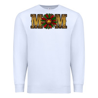 White Christmas Sunflower Mom Premium Sweatshirt - RanaPortraitStore
