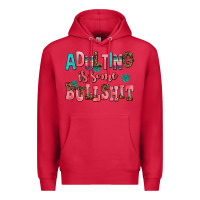 Cardinal adulting is some bullshit Premium Hoodie - AdoDesignShop