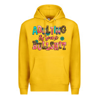Lemon adulting is some bullshit Premium Hoodie - AdoDesignShop